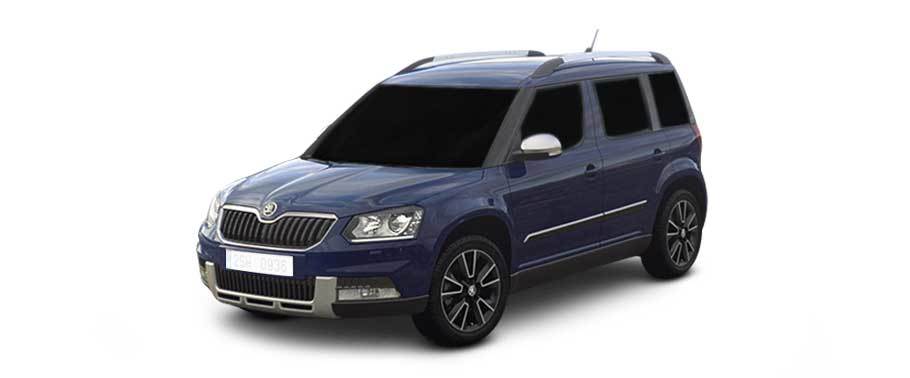 Skoda Yeti outdoor Pacific Blue Skoda Yeti outdoor Pacific Blue
