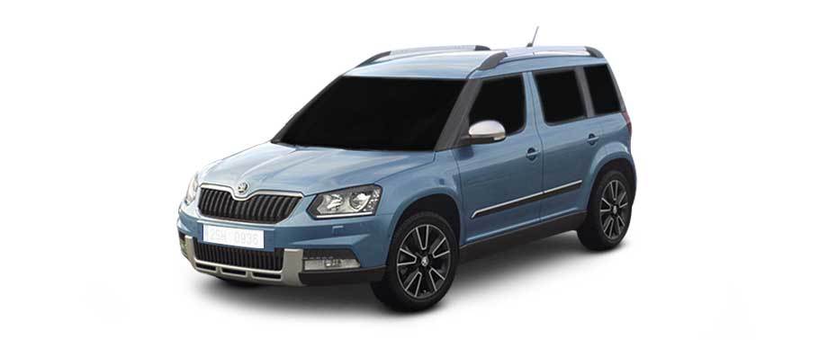 Skoda Yeti outdoor Shark Blue Skoda Yeti outdoor Shark Blue
