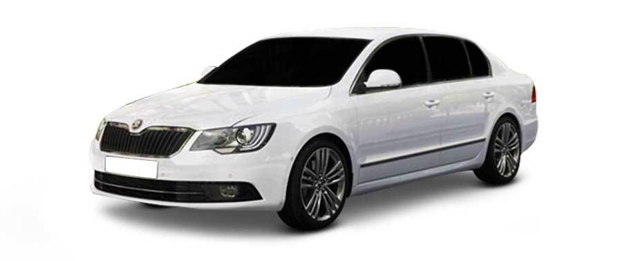 Skoda Superb Limo Candy White