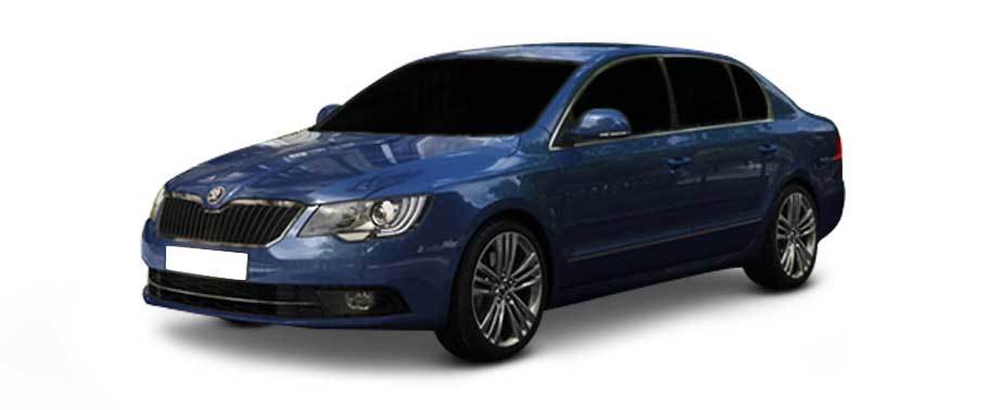 Skoda Superb Limo Pacific Blue