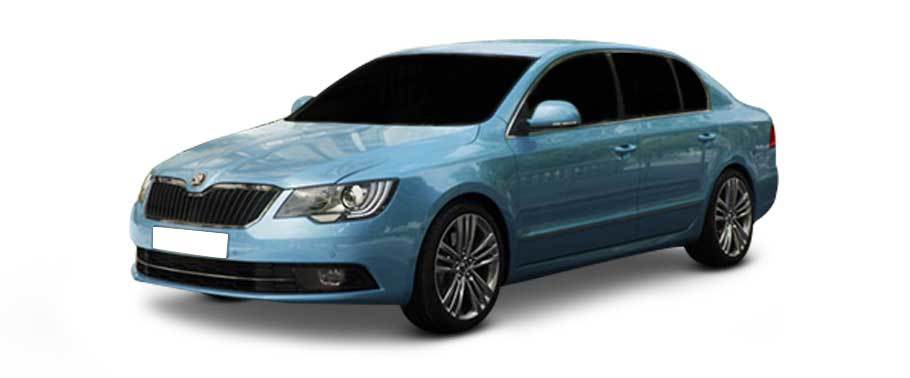 Skoda Superb Limo Shark Blue