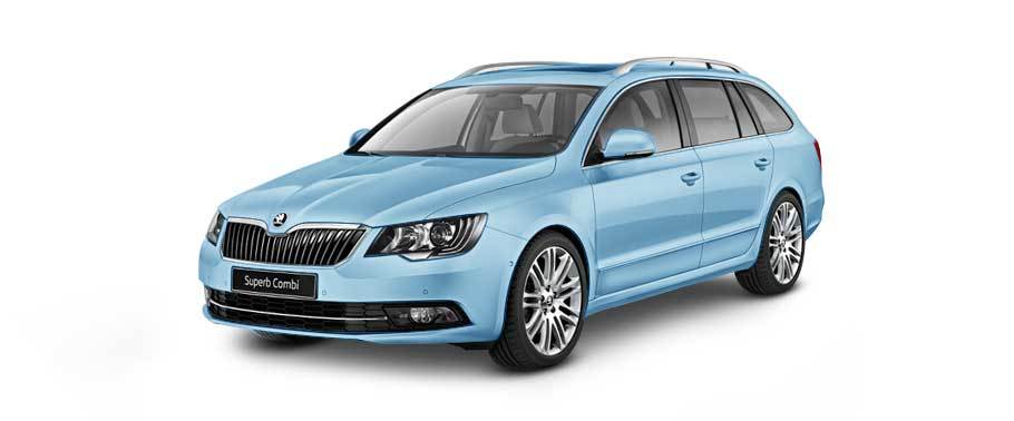 Skoda Superb Combi Shark Blue Skoda Superb Combi Shark Blue