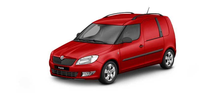 Skoda Praktik Red Skoda Praktik Red