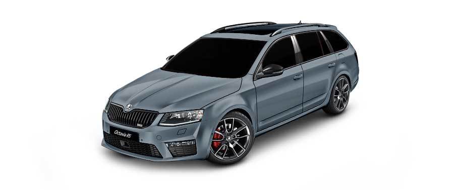 Skoda Octavia Combi RS Race Blue Skoda Octavia Combi RS Race Blue
