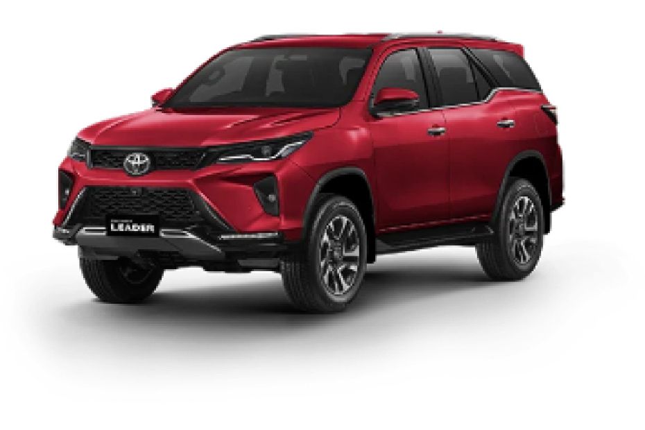Toyota Fortuner Leader 2024 Colours, Available in 6 Colours in Thailand