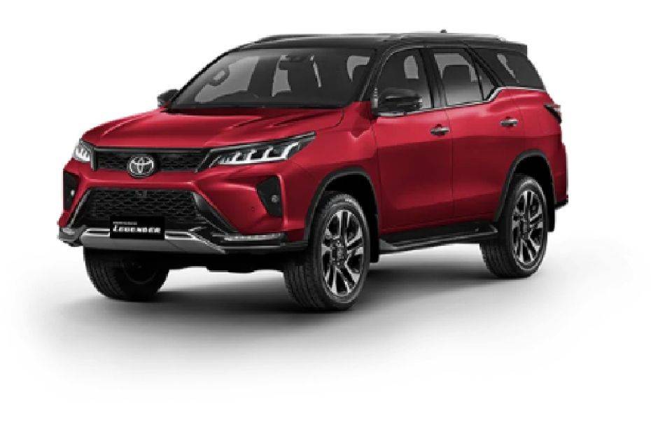 Toyota Fortuner Legender 2024 Colours, Available in 3 Colours in