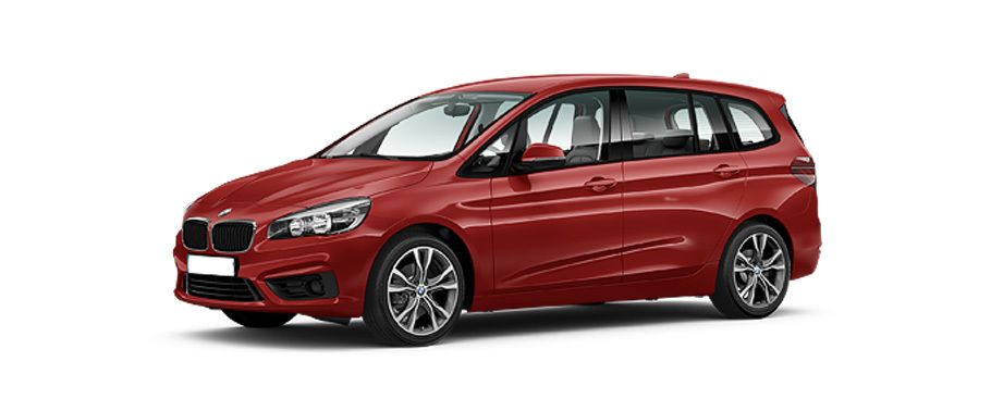 BMW 2 Series Gran Tourer Dark Red