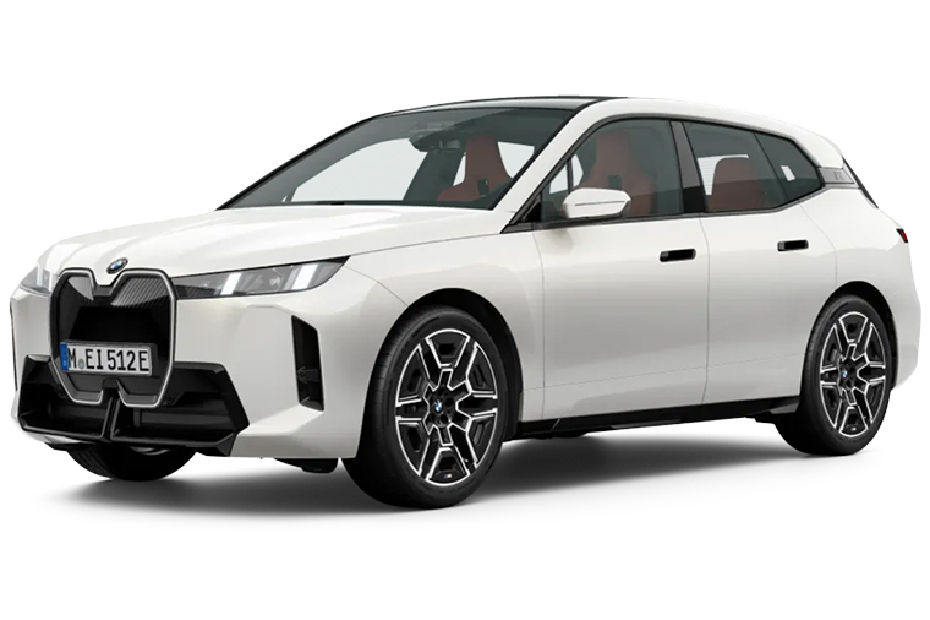 BMW iX Mineral White Metallic