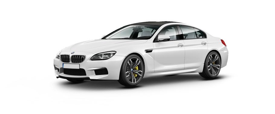 BMW M6 Gran Coupe Alpine White