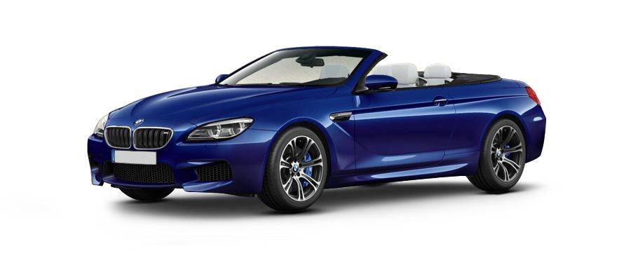 BMW M6 Convertible San Marino Blue BMW M6 Convertible San Marino Blue