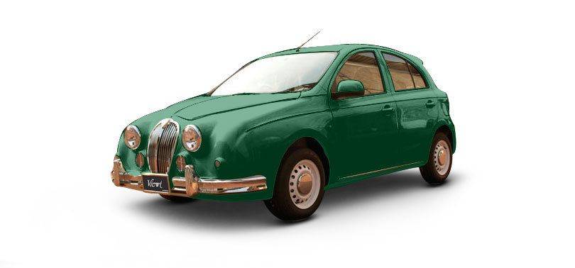 Mitsuoka Viewt British Green Metallic Mitsuoka Viewt British Green Metallic