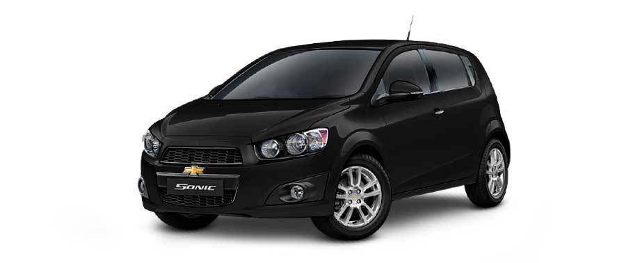 Chevrolet Sonic Black Sapphire