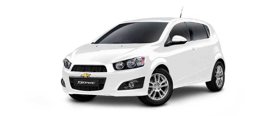 Chevrolet Sonic White Metallic
