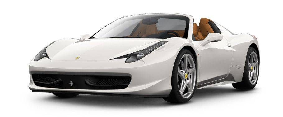 Ferrari 458 Spider Bianco Avus Ferrari 458 Spider Bianco Avus