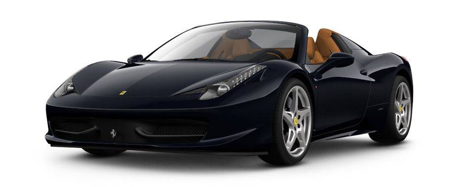 Ferrari 458 Spider Blu Pozzi Ferrari 458 Spider Blu Pozzi