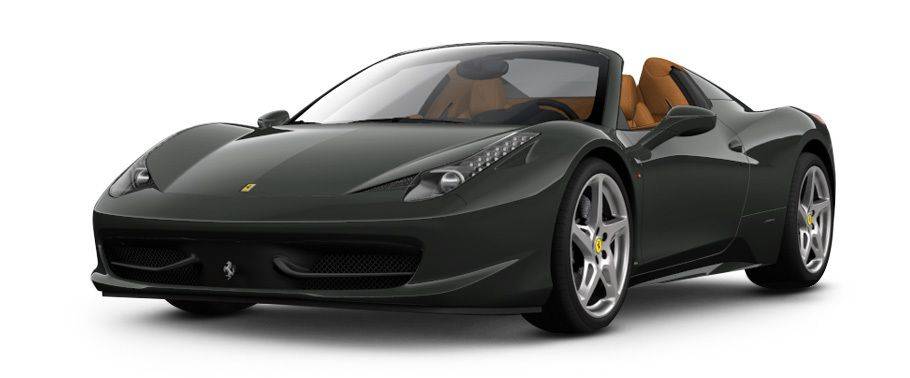Ferrari 458 Spider Grigio Scuro Ferrari 458 Spider Grigio Scuro