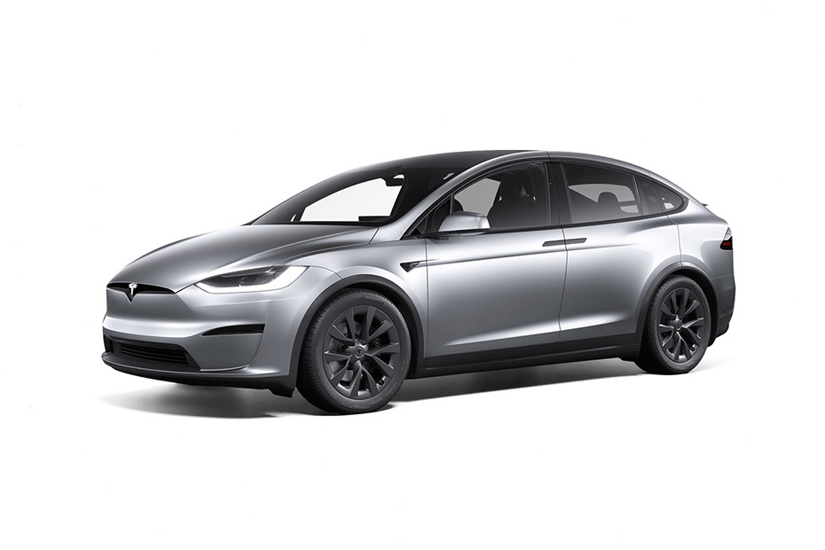 เทสล่า Model X Lunar Silver