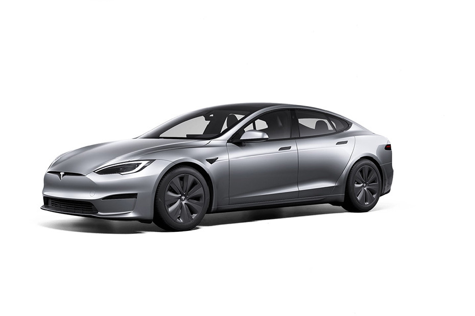 เทสล่า Model S Lunar Silver