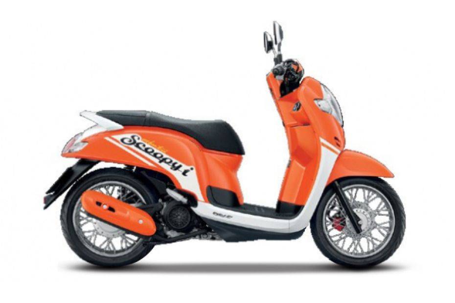 Honda Scoopy i Orange Honda Scoopy i Orange