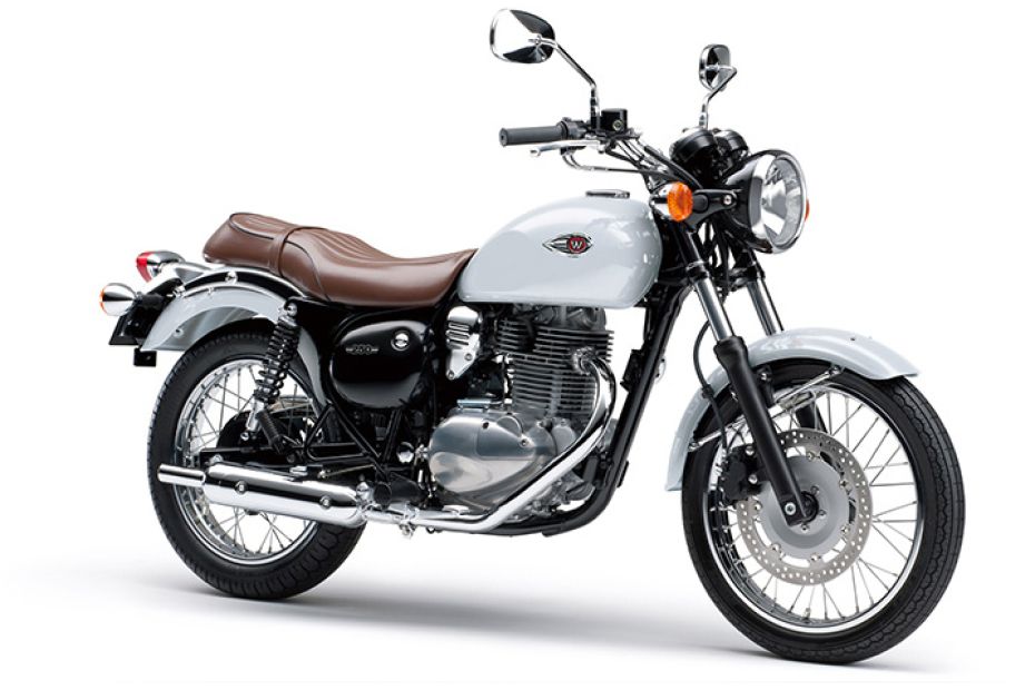 Kawasaki W250 Crystal White Pearl Kawasaki W250 Crystal White Pearl