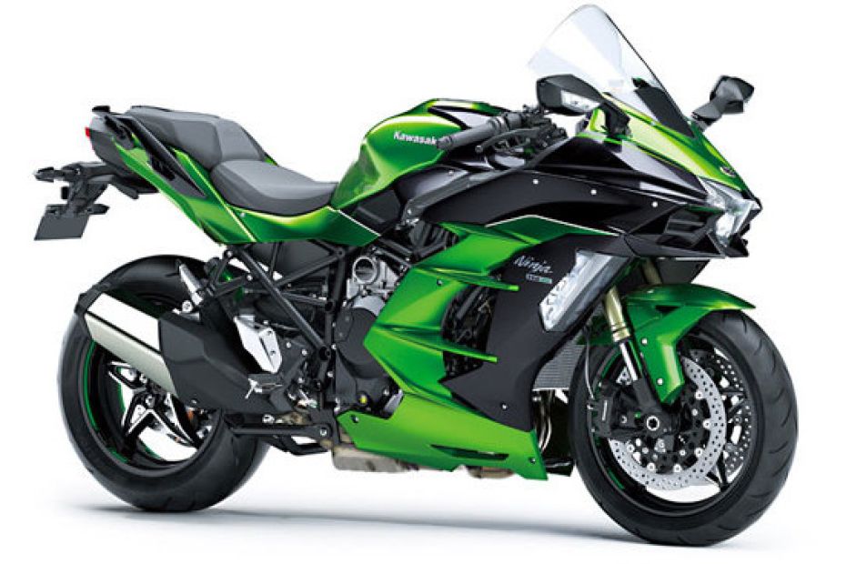 Kawasaki Ninja H2 SX SE Green Kawasaki Ninja H2 SX SE Green