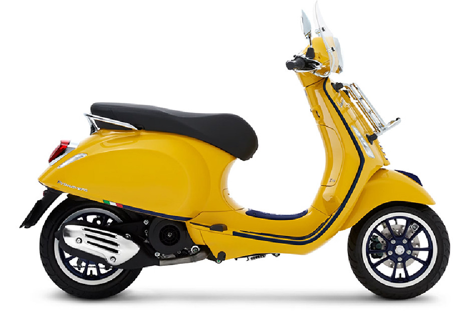 Vespa Primavera Yellow