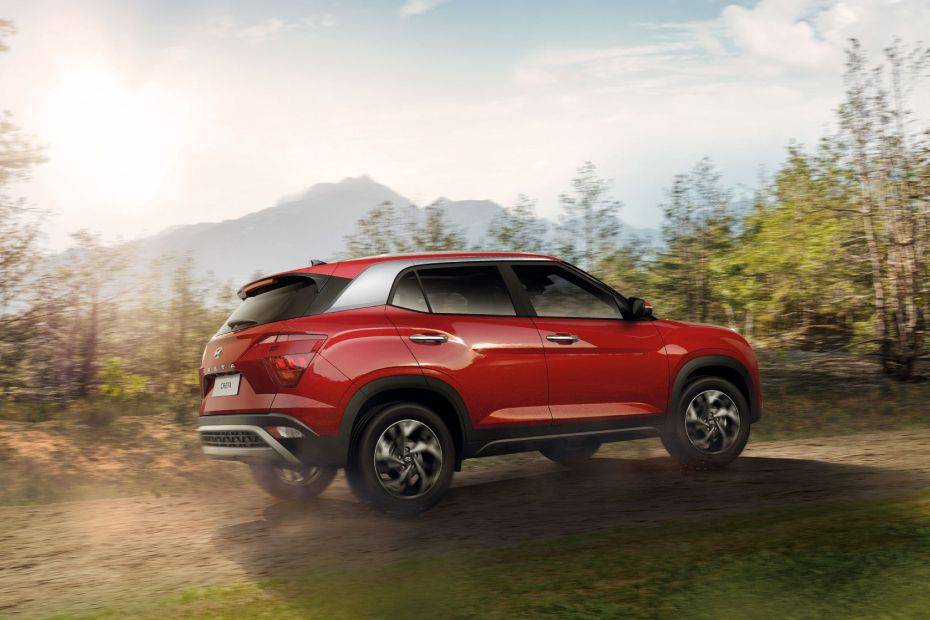 Creta Rear angle view Creta Rear angle view