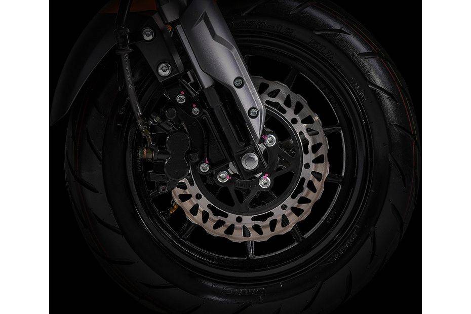 จีพีเอ็กซ์ เดมอน เอ๊กซ์ 125 Front Tyre View จีพีเอ็กซ์ เดมอน เอ๊กซ์ 125 Front Tyre View