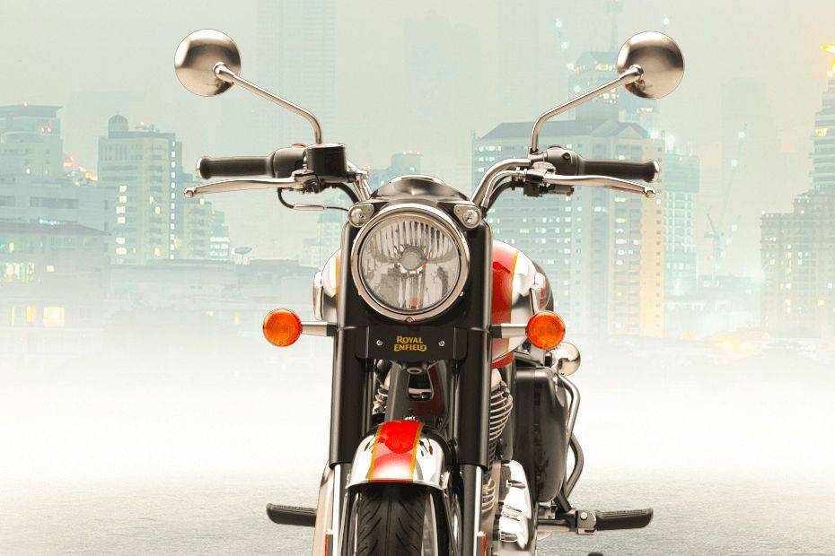 Royal Enfield Classic 350 Head Light View Royal Enfield Classic 350 Head Light View