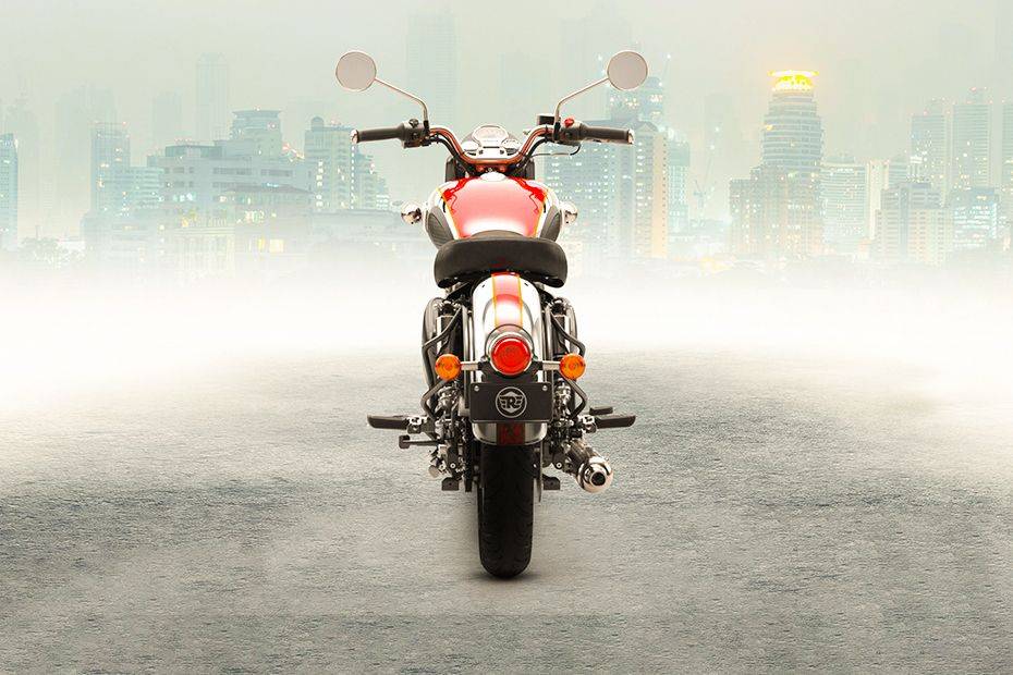 Royal Enfield Classic 350 Rear Viewfull Image Royal Enfield Classic 350 Rear Viewfull Image