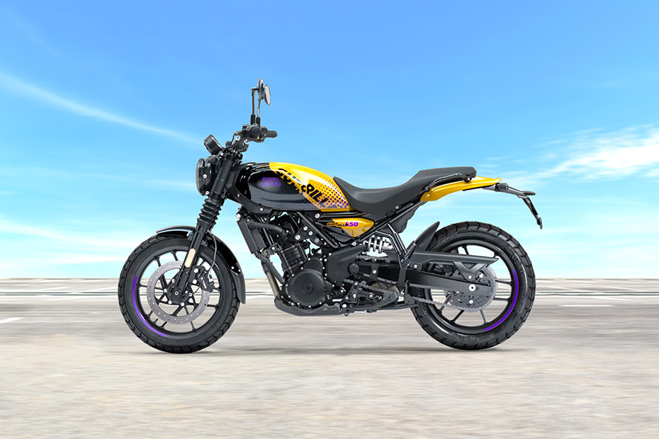 รอยัล เอนฟีลด์ Guerrilla 450 Left Side View Full Image รอยัล เอนฟีลด์ Guerrilla 450 Left Side View Full Image