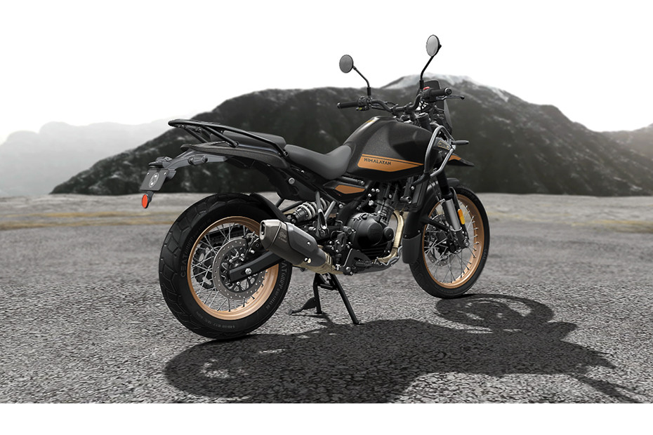 รอยัล เอนฟีลด์ Himalayan 450 Back Side View รอยัล เอนฟีลด์ Himalayan 450 Back Side View