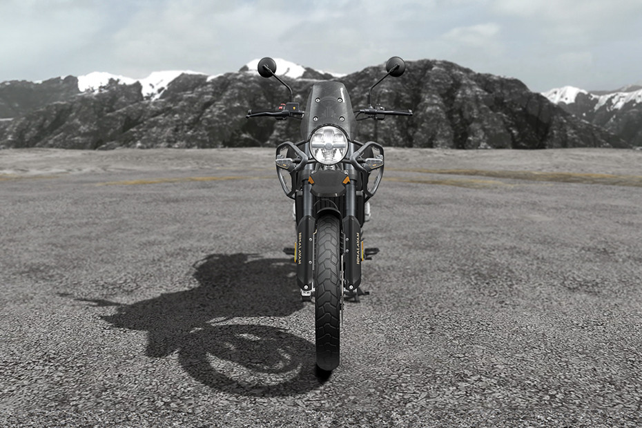 รอยัล เอนฟีลด์ Himalayan 450 Front View Full Image รอยัล เอนฟีลด์ Himalayan 450 Front View Full Image