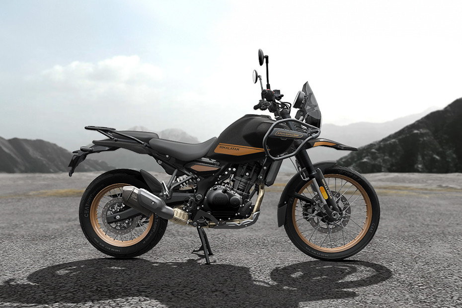 รอยัล เอนฟีลด์ Himalayan 450 Right Side Viewfull Image รอยัล เอนฟีลด์ Himalayan 450 Right Side Viewfull Image