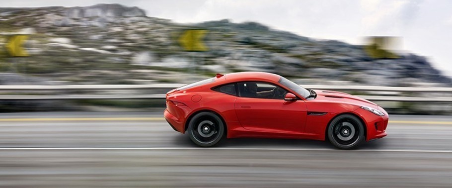 Jaguar F-Type S Coupe Drivers Sideview
