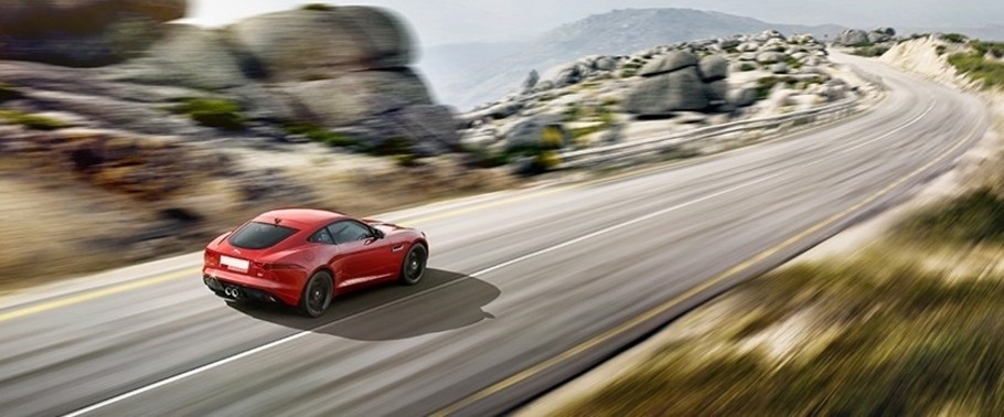 F-Type S Coupe Side view