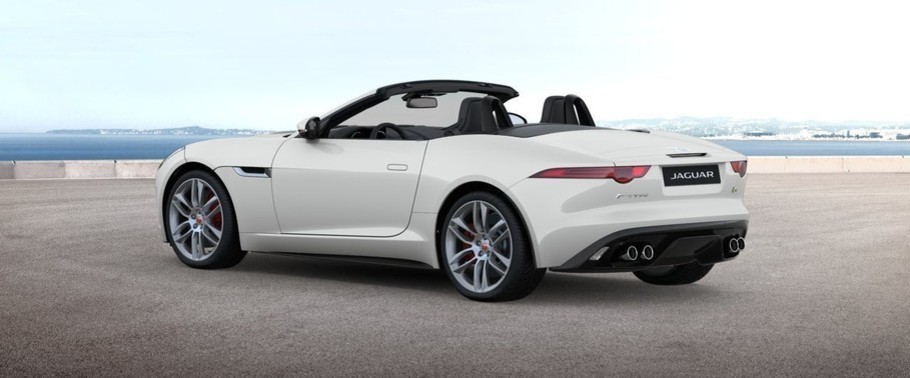 F-TYPE R Convertible Side view
