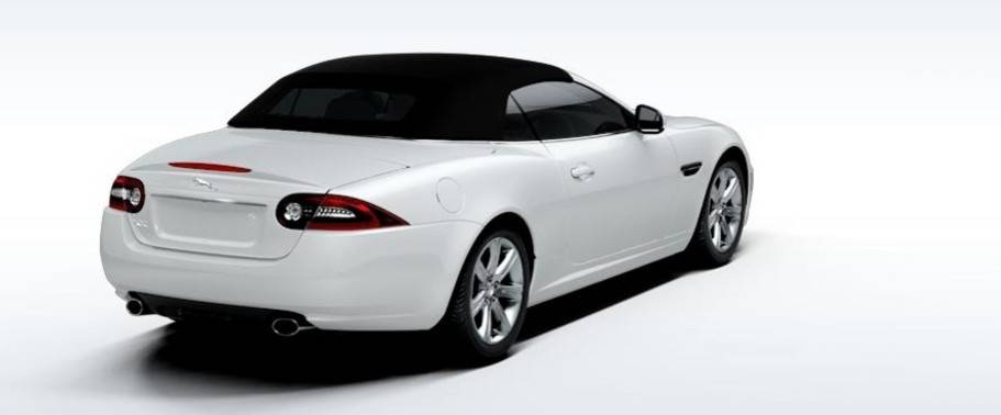 XK Convertible Rear angle view XK Convertible Rear angle view