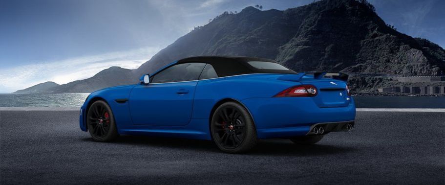 XKR-S Convertible Side view