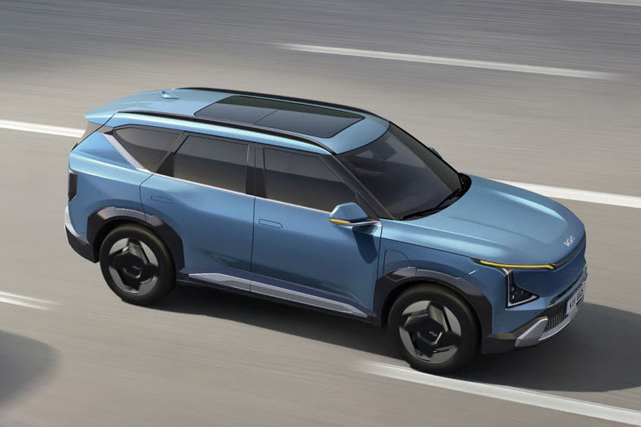 KIA EV5 Front Cross Side View KIA EV5 Front Cross Side View