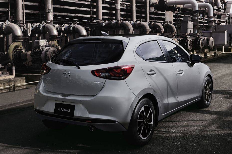 2 Hatchback Rear angle view 2 Hatchback Rear angle view