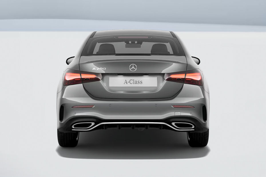 Full Rear View of เมอเซเดส-เบนซ์ A-Class Saloon Full Rear View of เมอเซเดส-เบนซ์ A-Class Saloon