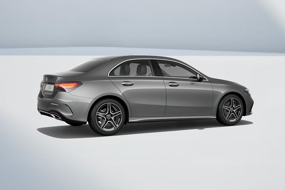 A-Class Saloon Rear Medium Side View A-Class Saloon Rear Medium Side View