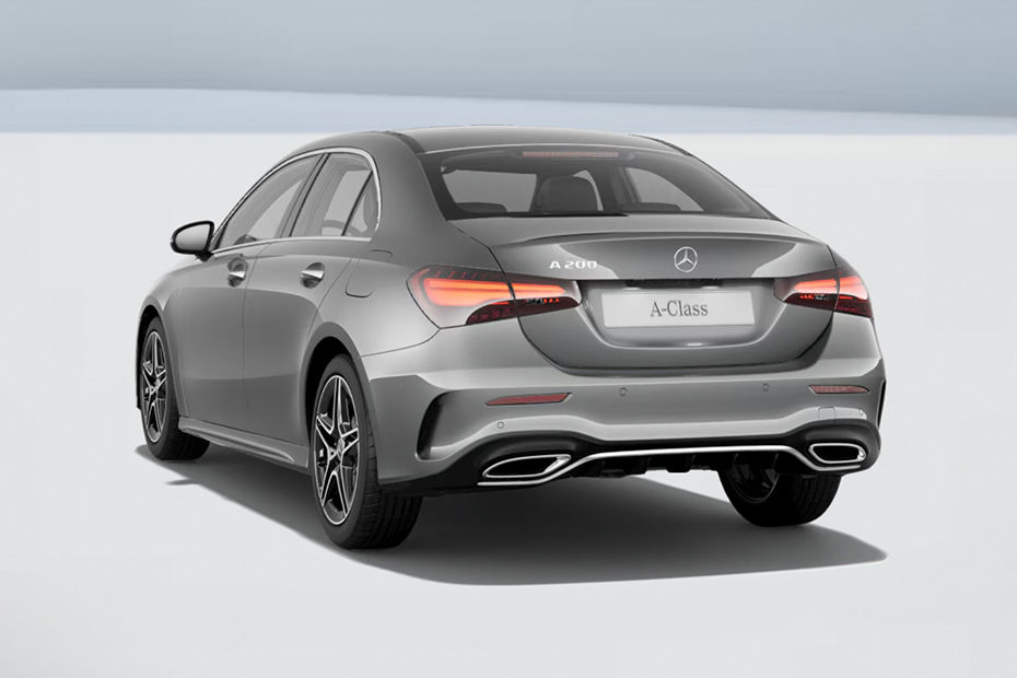 Rear Medium View of เมอเซเดส-เบนซ์ A-Class Saloon Rear Medium View of เมอเซเดส-เบนซ์ A-Class Saloon