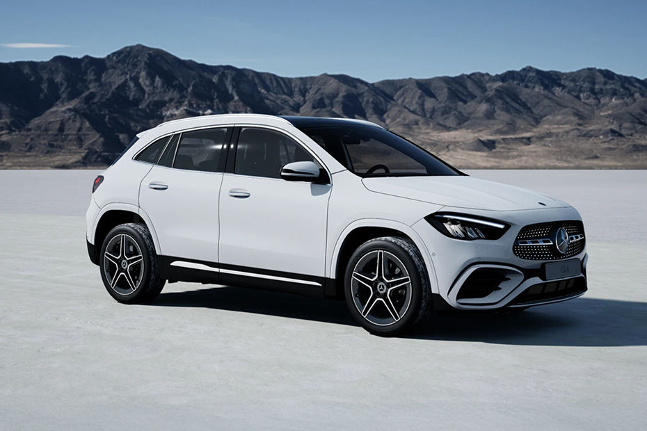 Mercedes-Benz GLA Front Cross Side View