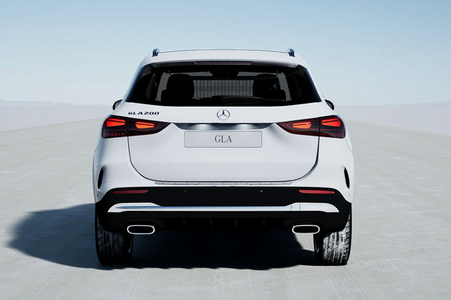Full Rear View of Mercedes-Benz GLA