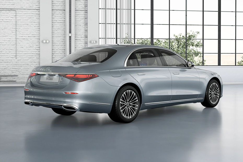 S-Class Saloon Rear angle view