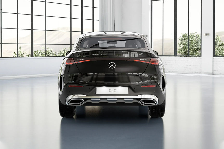 Full Rear View of Mercedes-Benz GLC Coupe