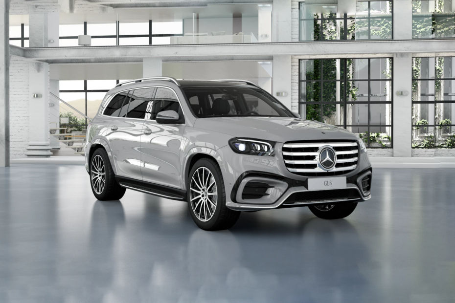 Mercedes-Benz GLS Front Cross Side View