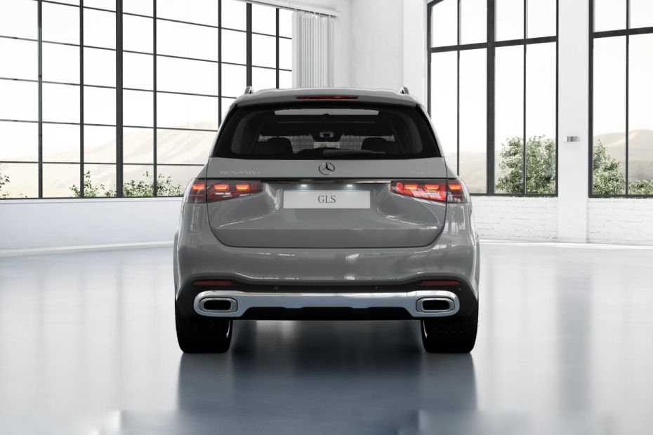 Full Rear View of Mercedes-Benz GLS
